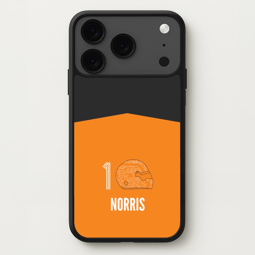 Norris Helmet 2026 iPhone 17 Pro Max Case