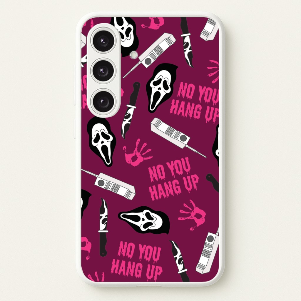 Scary Movie Props Patterm Galaxy S24 Case