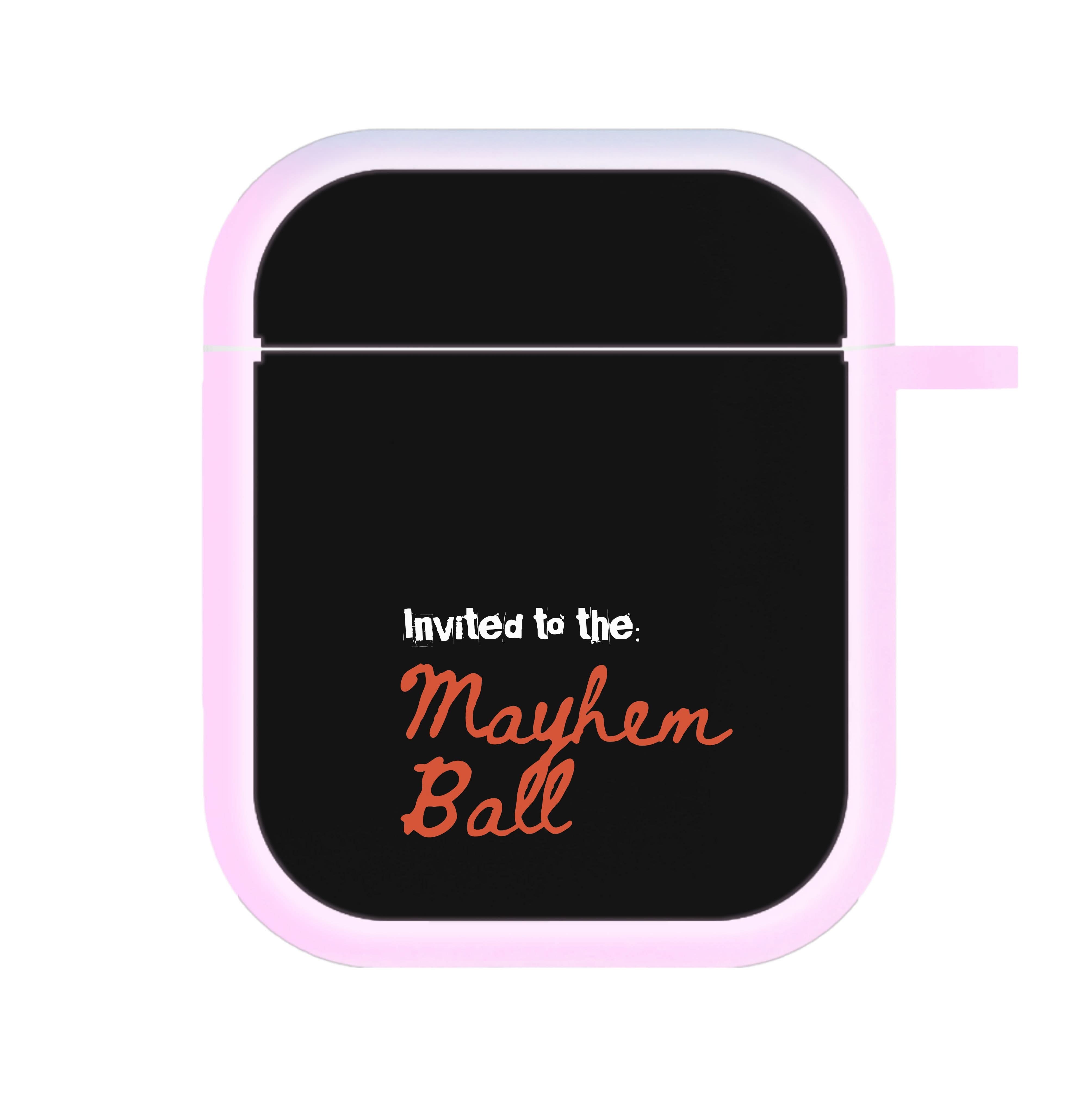 Invited To The Mayhem Ball AirPods Case