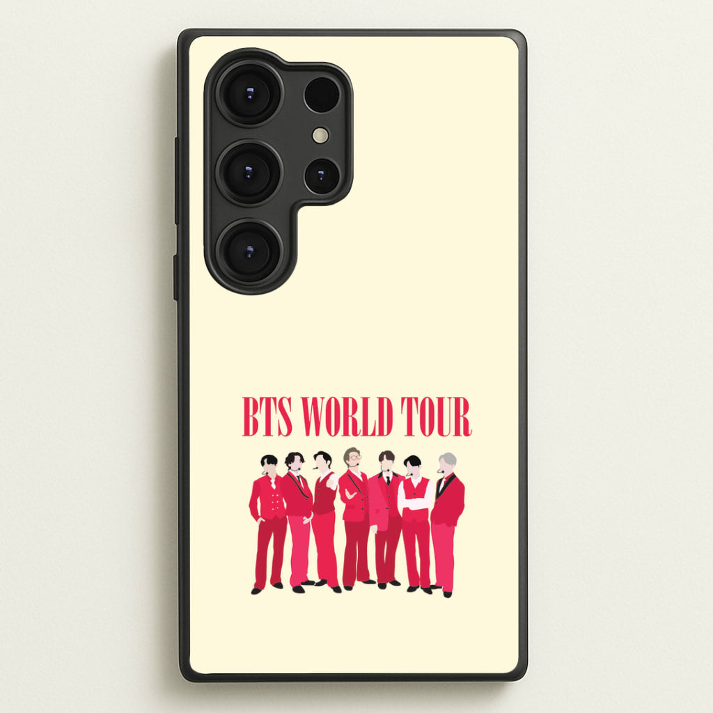 K-Pop Band World Tour 2026 Galaxy S25 Ultra Case