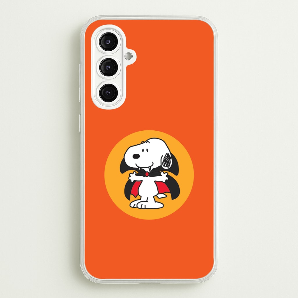 Cartoon Beagle Vampire Galaxy A16 Case