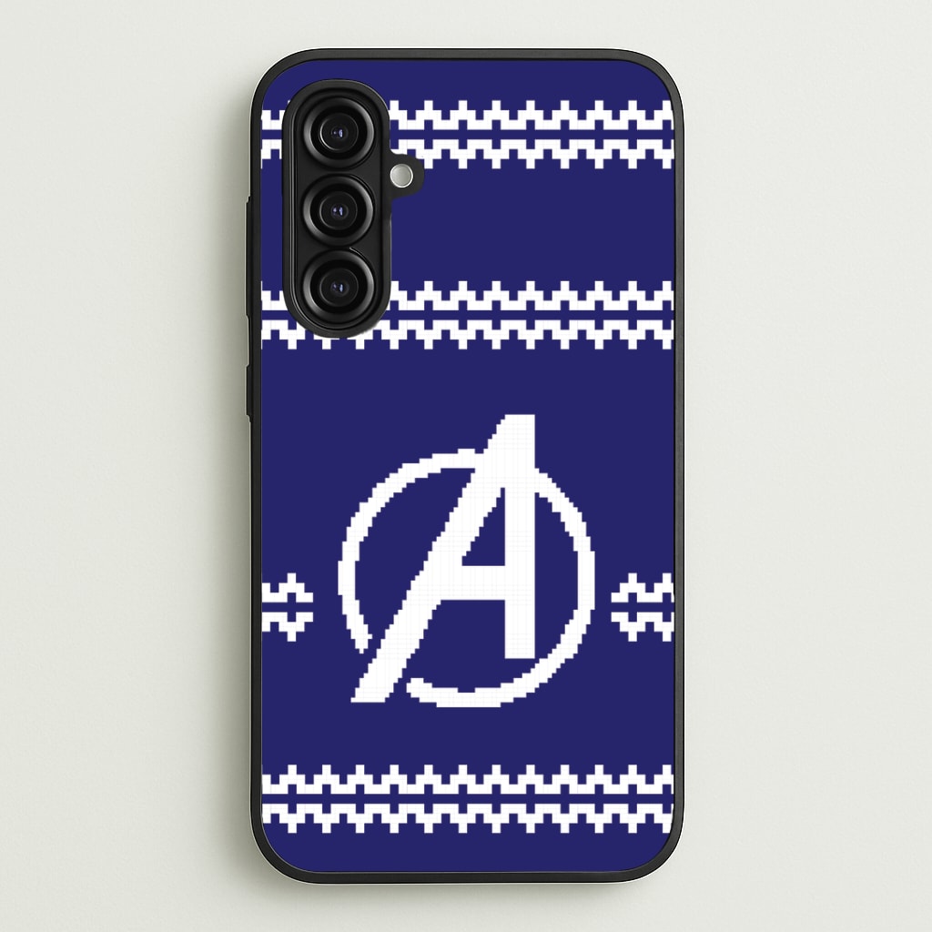 Superhero Team Blue Christmas Jumper  Galaxy A16 Case