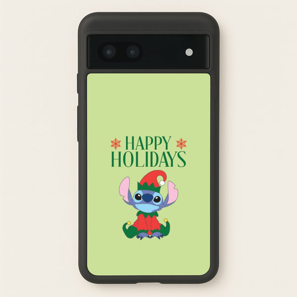 Cute Blue Alien Elf Google Pixel 6a Case