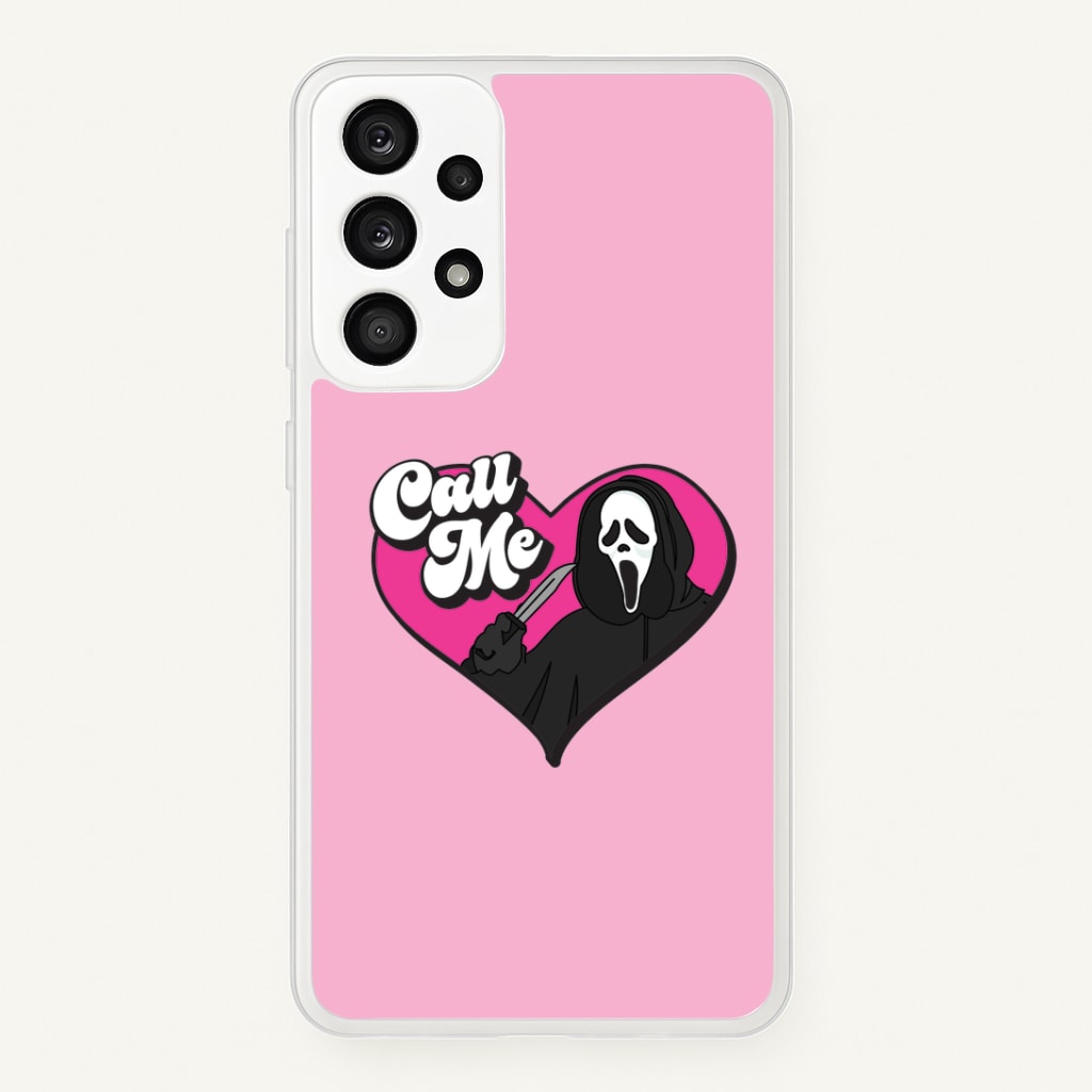Call Me Heart Galaxy A53 Case
