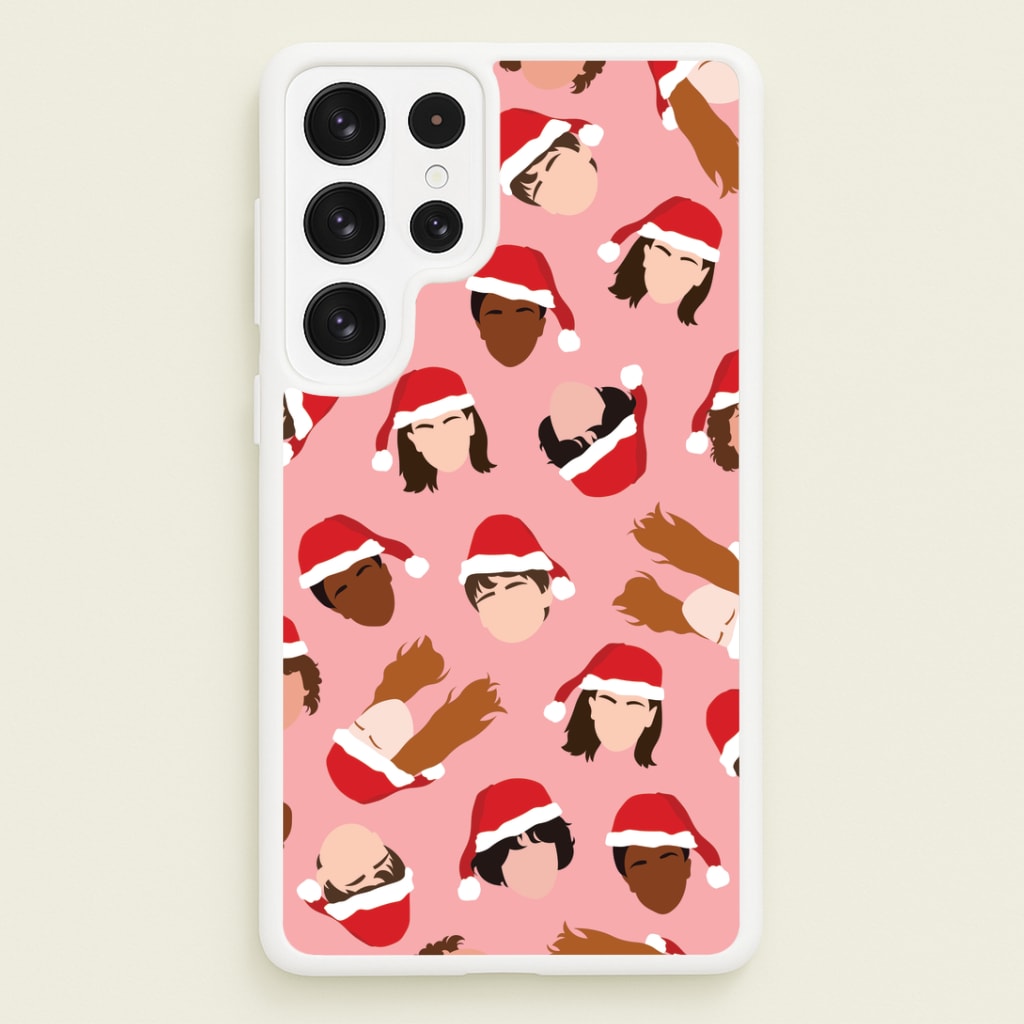 Christmas Stranger Crew Pattern Galaxy S22 Ultra Case