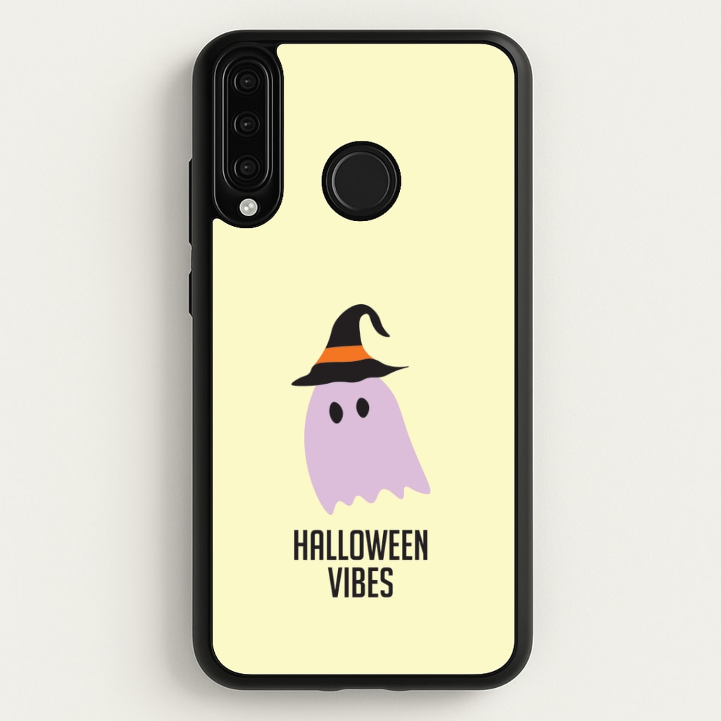 Purple Ghost Halloween Vibes Huawei P30 Lite Case
