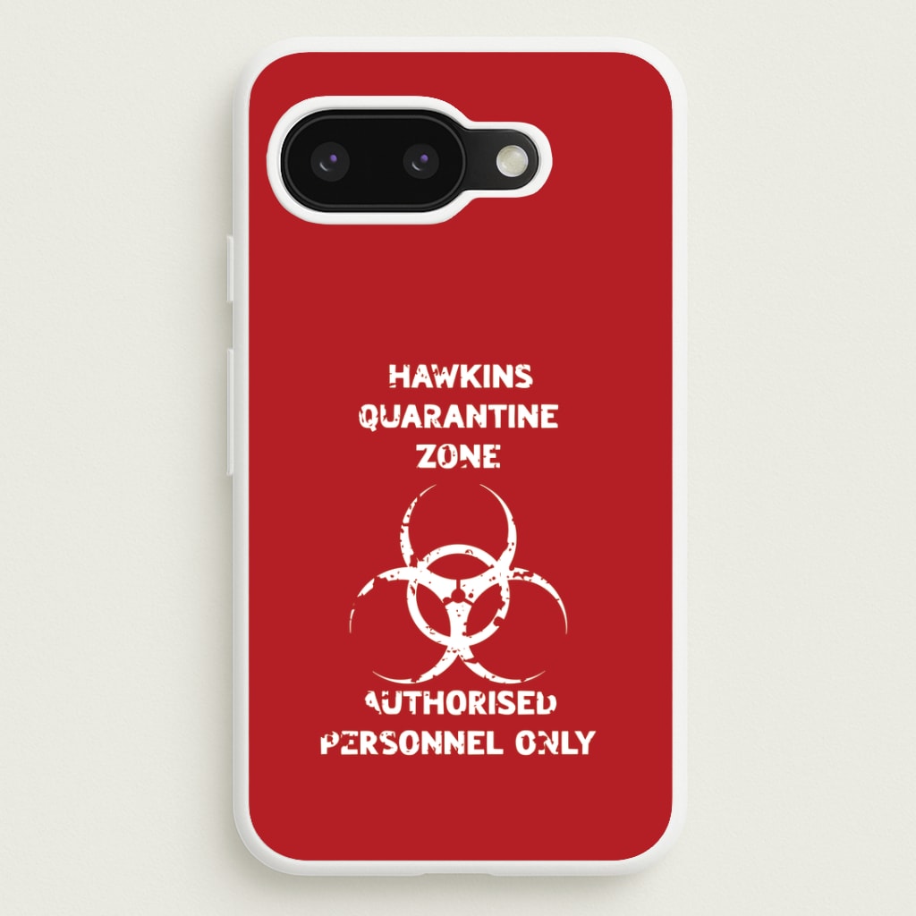 Hawkins Quarantine Zone Google Pixel 9a Case