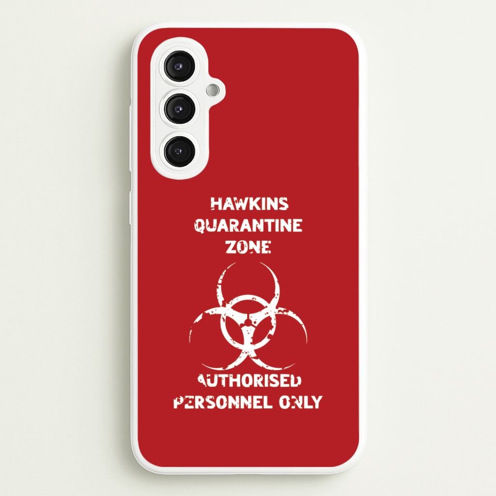 Hawkins Quarantine Zone Galaxy S23FE Case