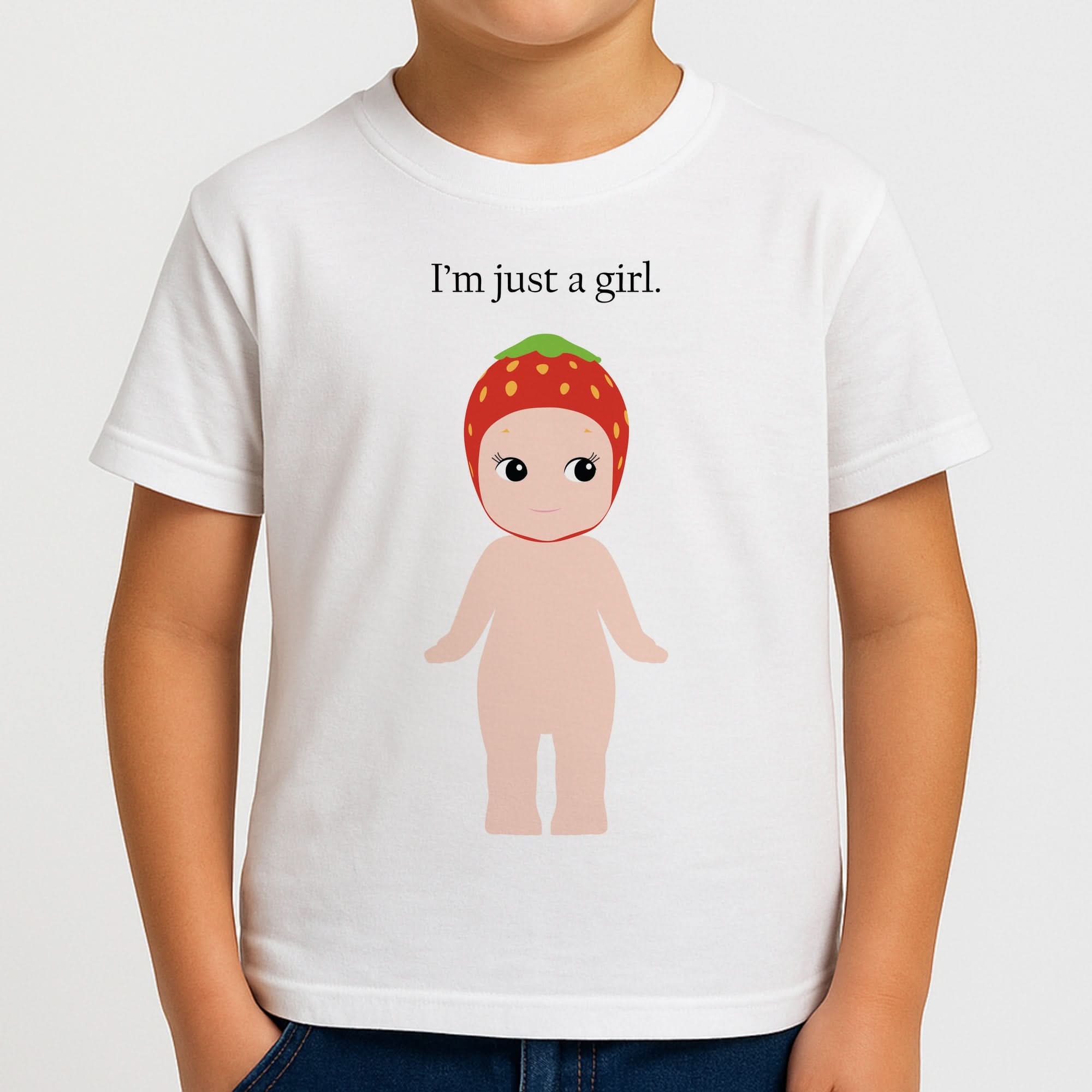I'm Just A Girl Boys T-Shirt