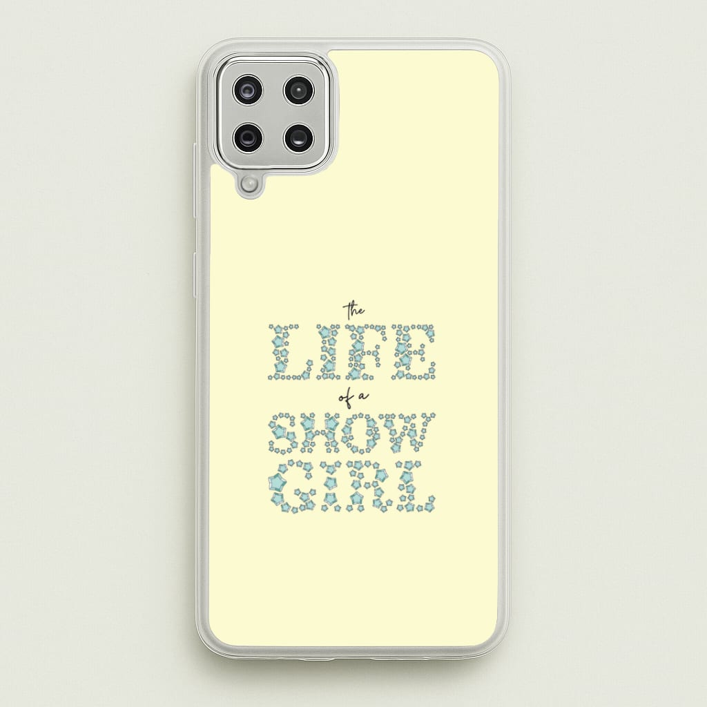 TLOAS Bedazzled Writing Galaxy A12 Case