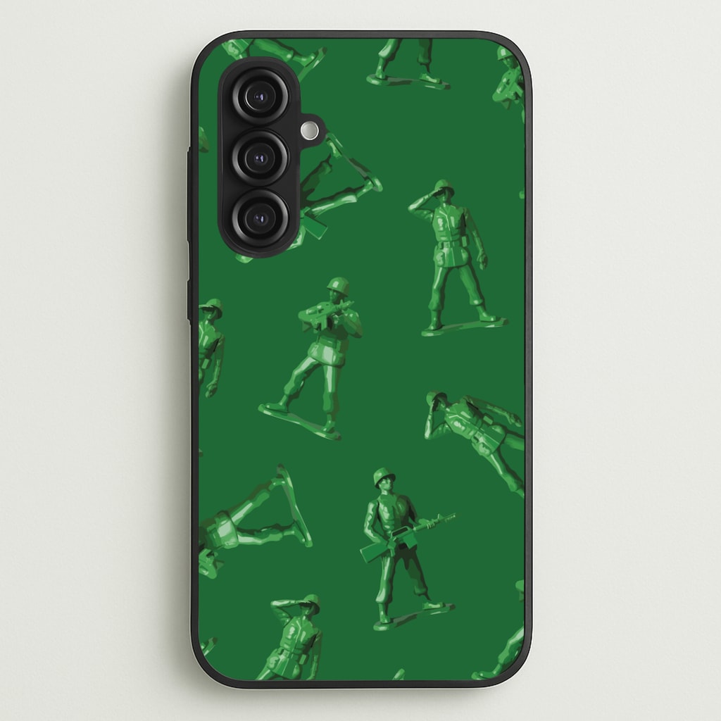 Toy Army Soldier Pattern Galaxy S23FE Case