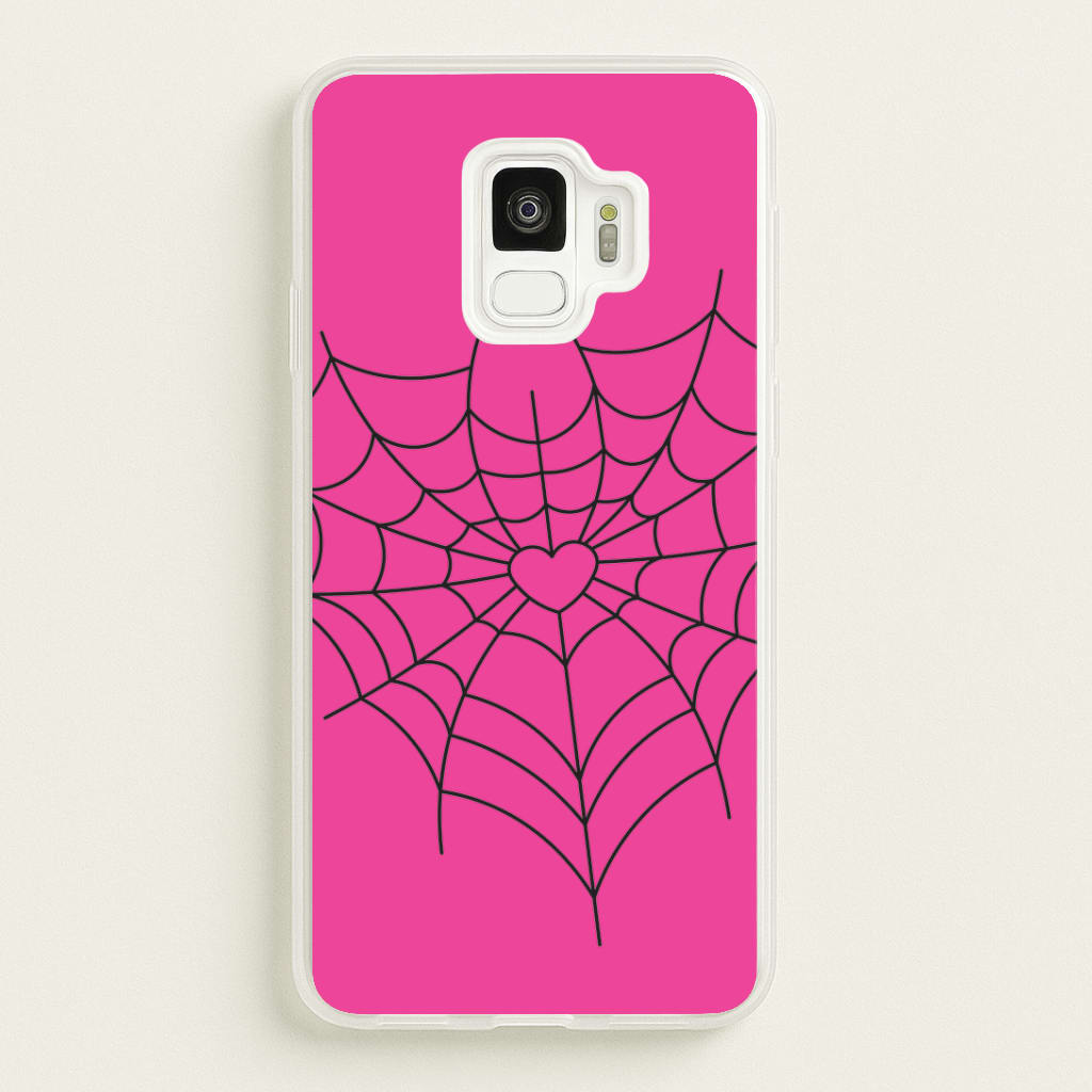 Spiderweb Hearts II Galaxy S9 Case