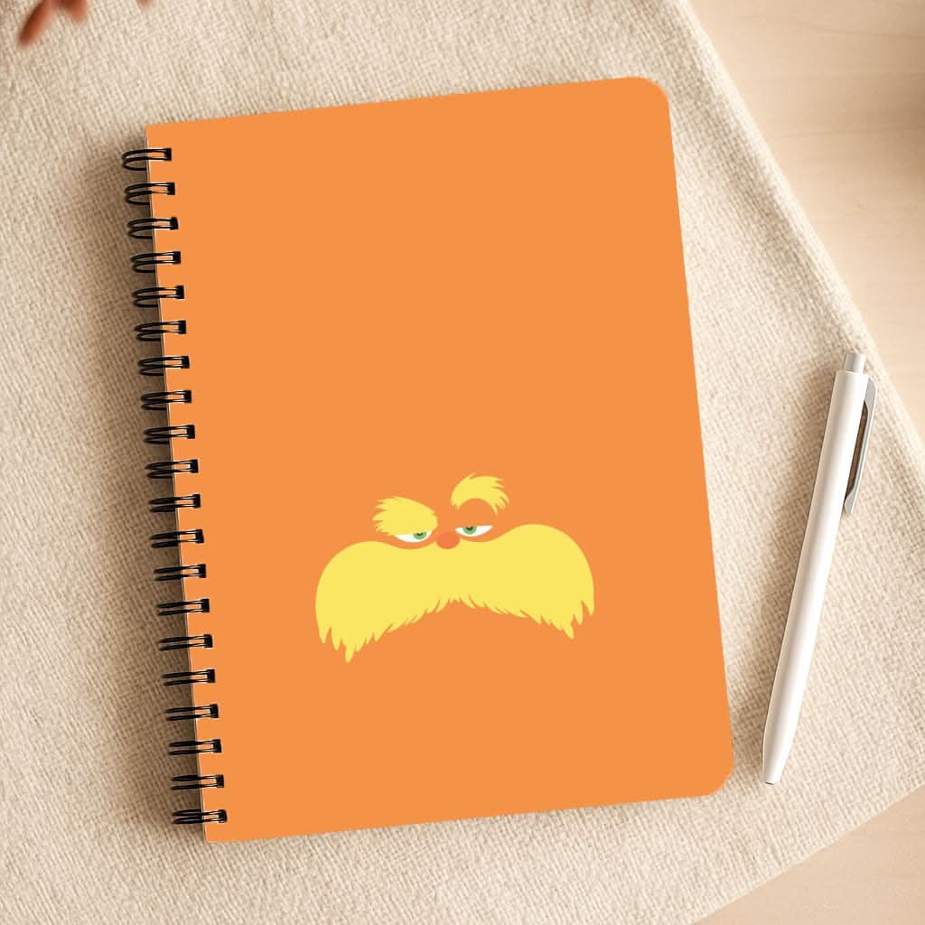 Orange Tree Creature Face Notepad
