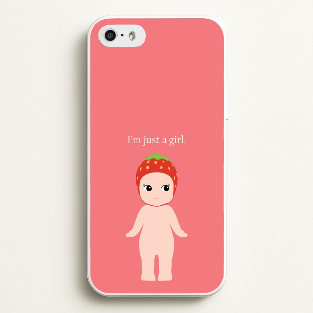 I'm Just A Girl iPhone 5 / 5s / SE 2016 Case