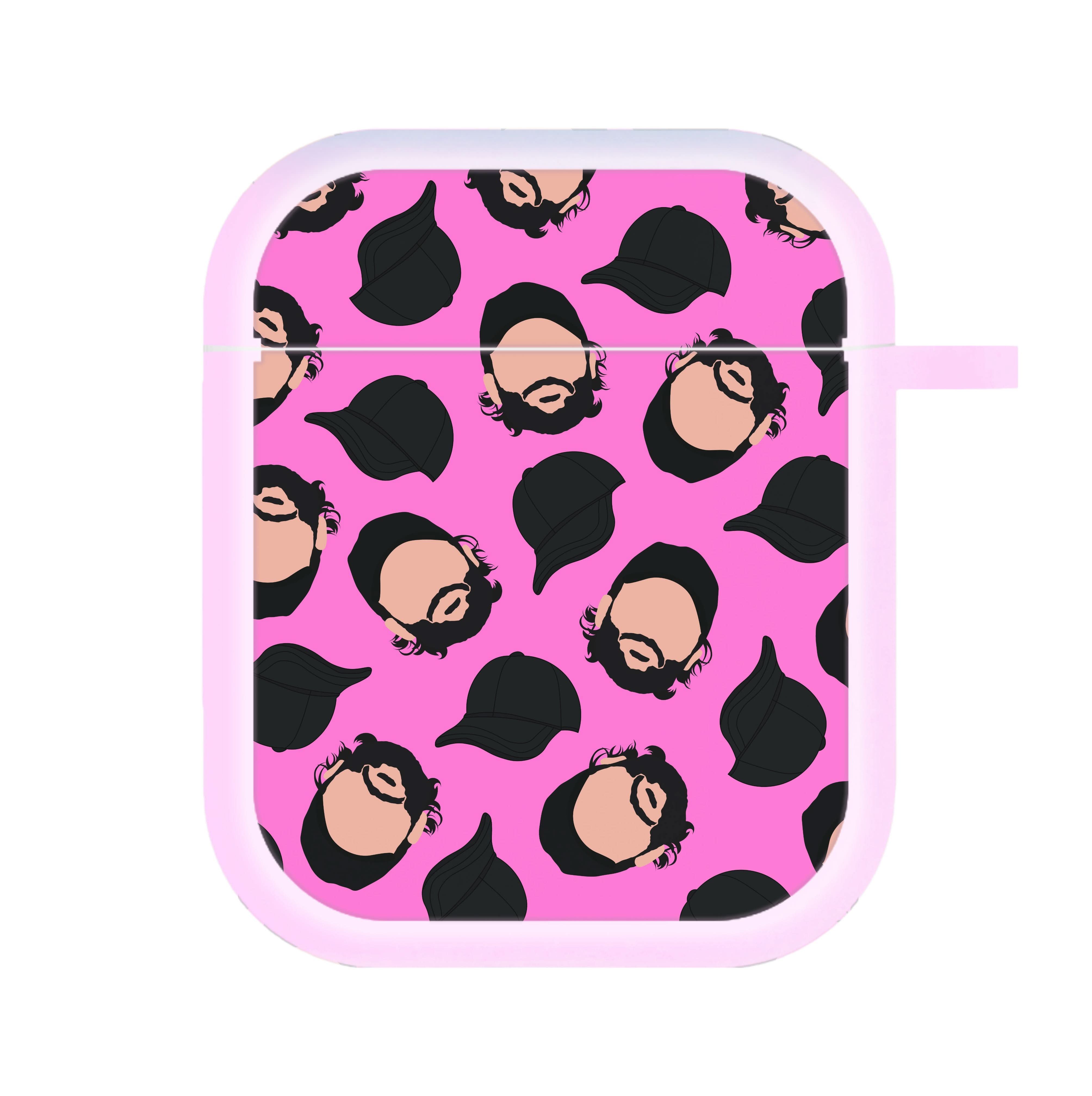 Joe And Hats Pattern AirPods Case
