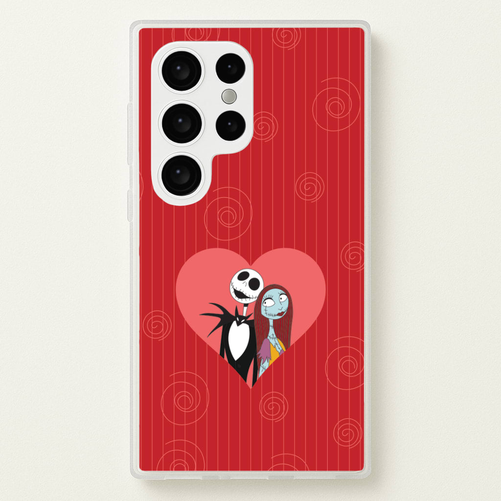 J And S Heart Galaxy S24 Ultra Case