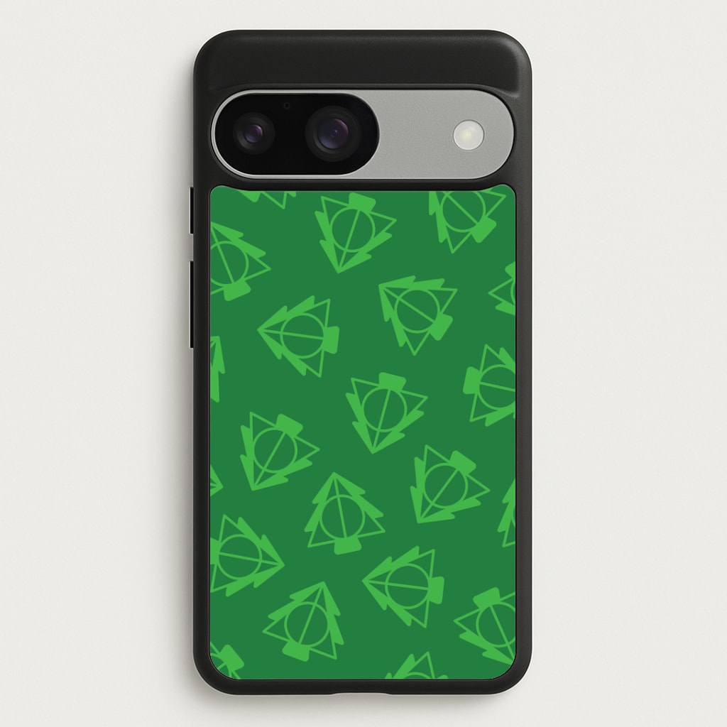 Christmas Tree Wizard Icon Pattern Google Pixel 9 / 9 Pro Case
