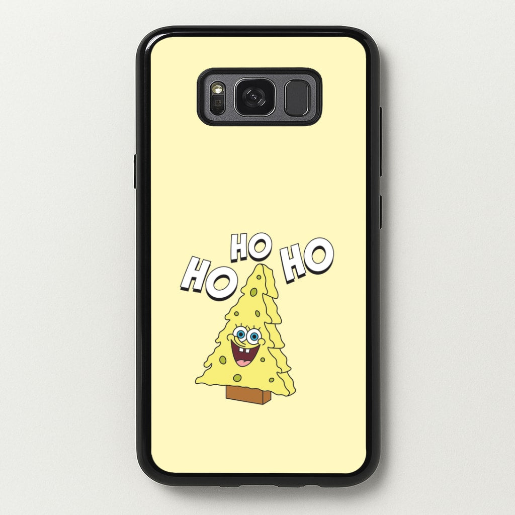 Christmas Tree Cartoon Sponge Galaxy S8 Case