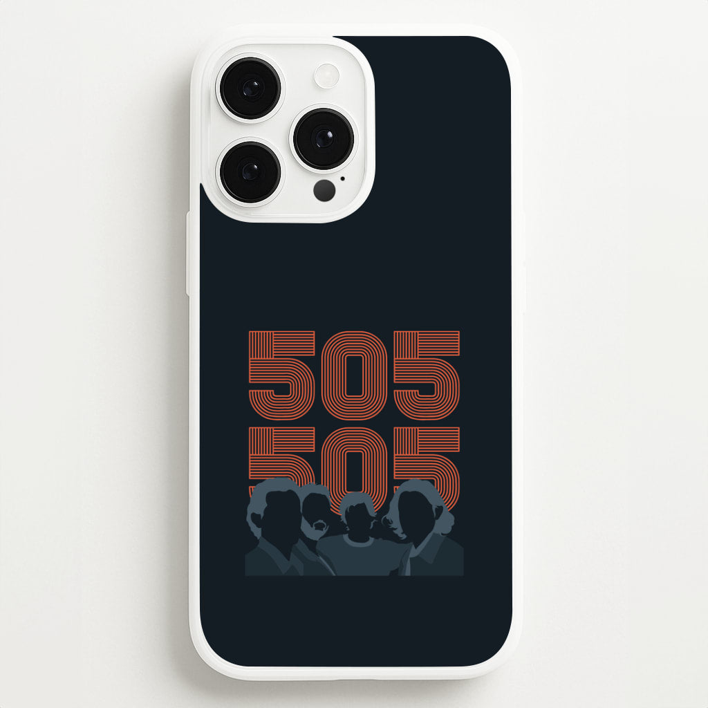 505 Band Members Dark iPhone 13 Pro Max Case