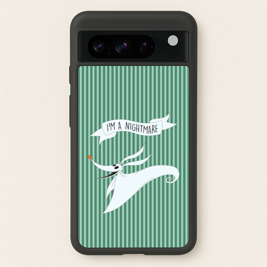 Stripey I'm A Nightmare Google Pixel 8 Pro Case