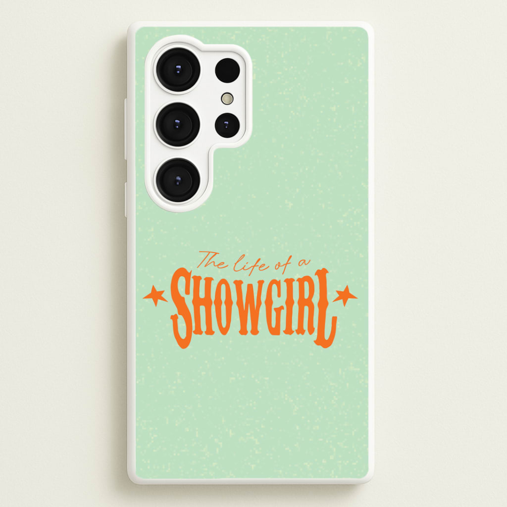 TLOAS Orange Galaxy S25 Ultra Case