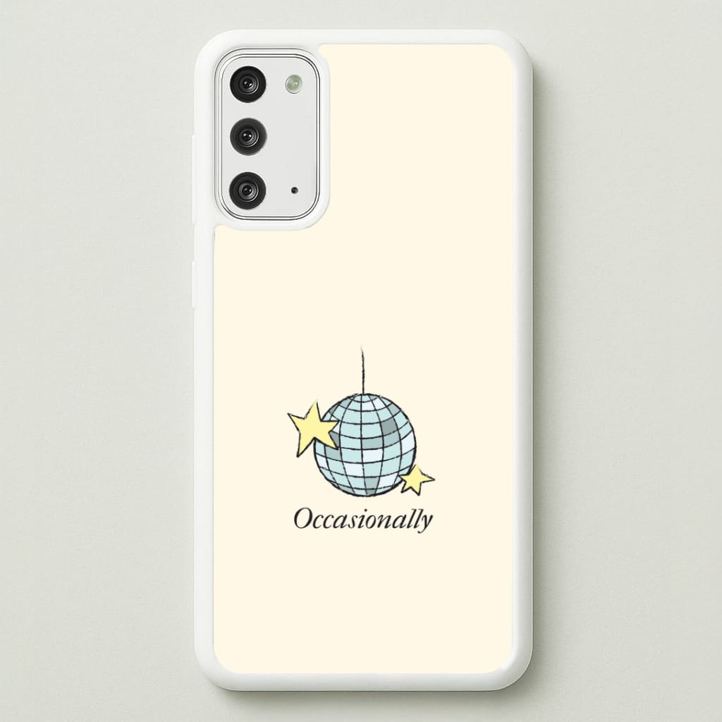 Ocasionally Discoball Galaxy Note 20 Case