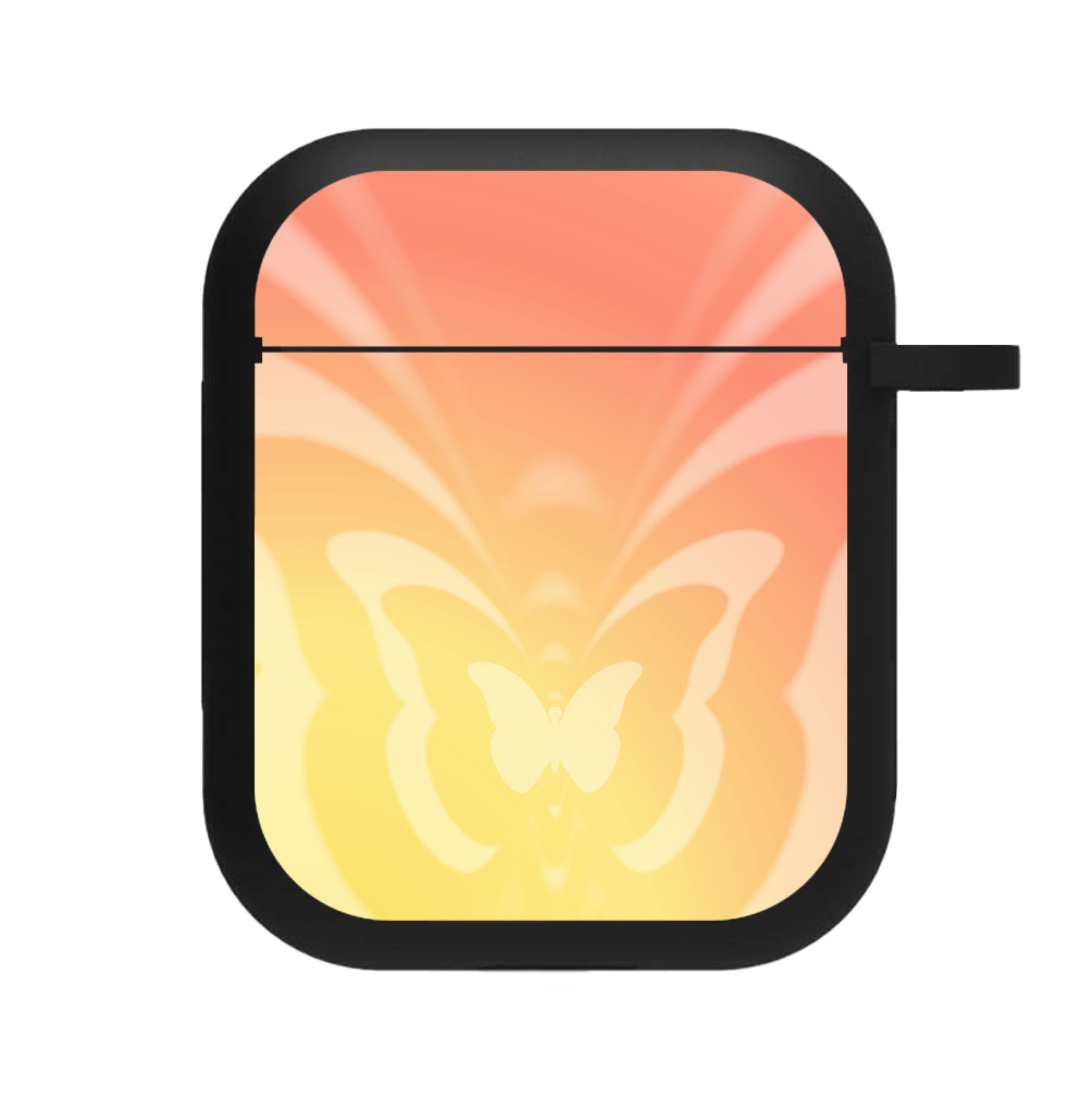 Butterfly Gradient Yellow AirPods Case