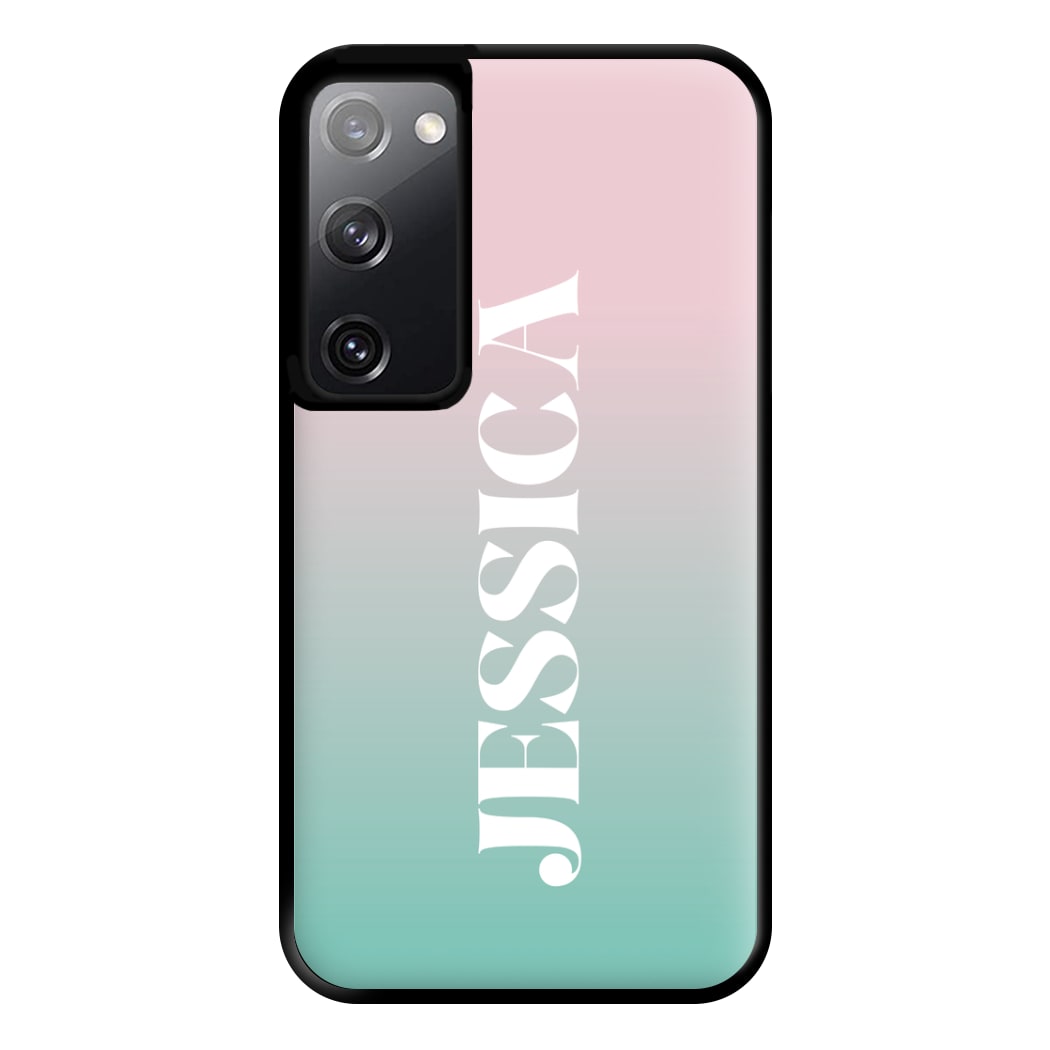 Gradient Personalised Name Galaxy S20 Case