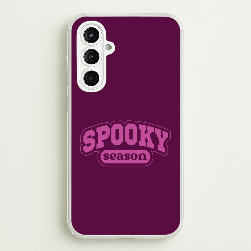 Spooky Season Varsity Galaxy A16 Case