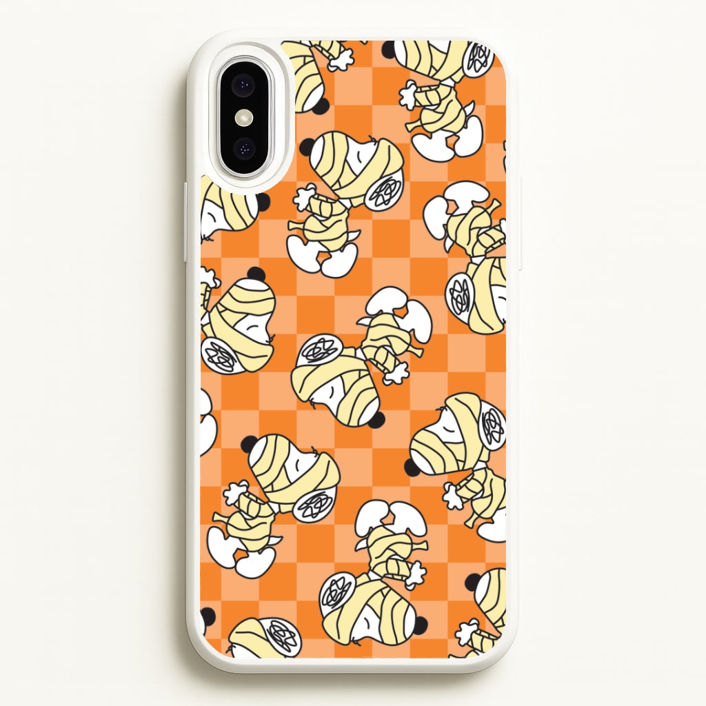 Mummy Cartoon Beagle Pattern iPhone XS Max Case