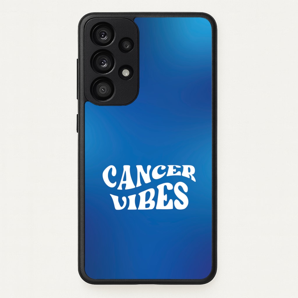 Cancer Vibes Gradient Zodiac Galaxy A33 Case