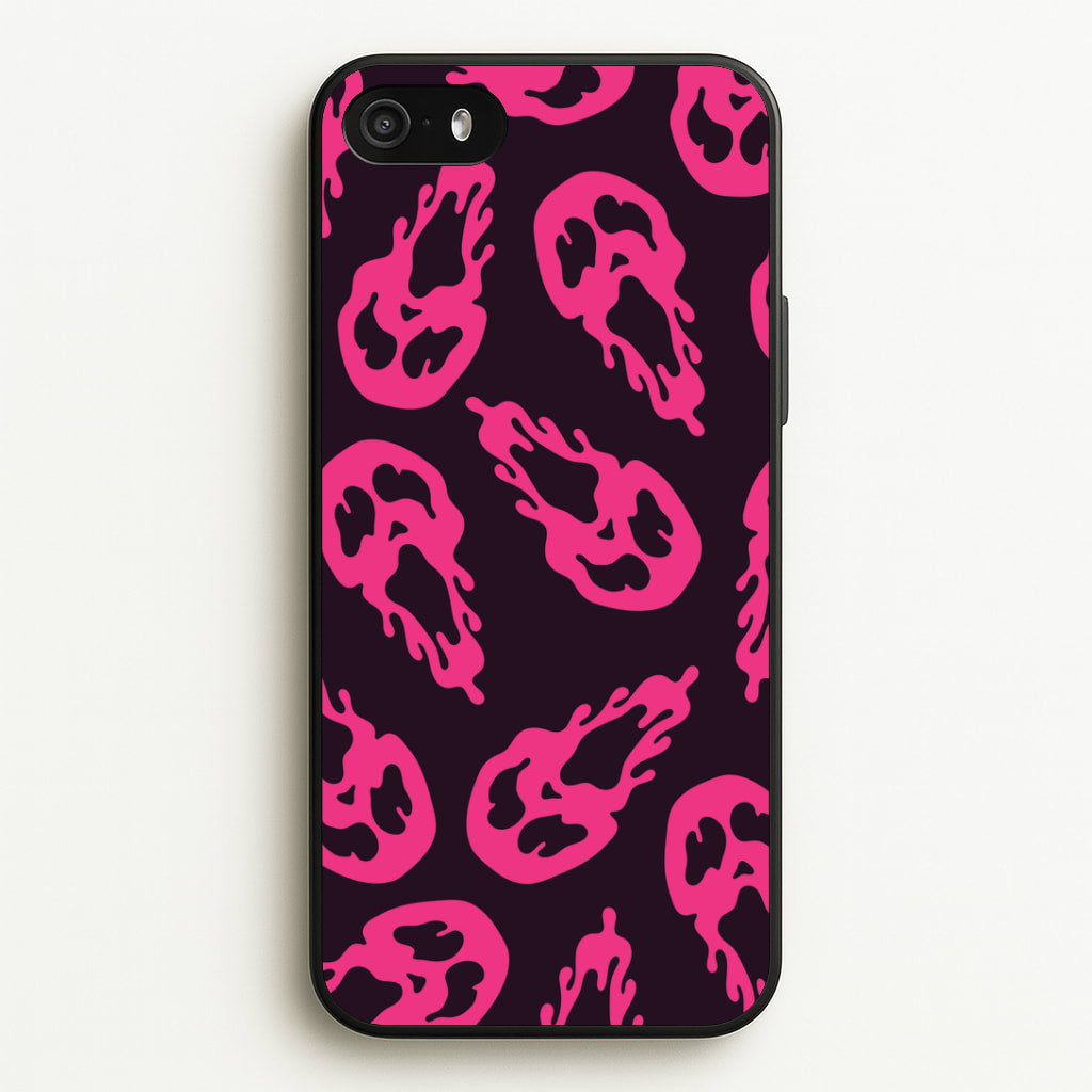 Trippy Ghost Face Pattern iPhone 5 / 5s / SE 2016 Case