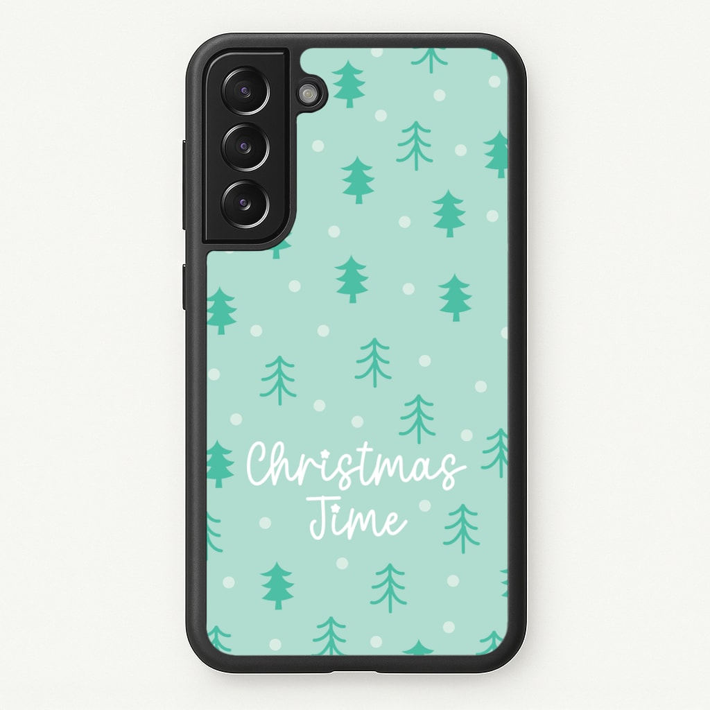Cute Xmas Trees Pattern Galaxy S21 Plus Case