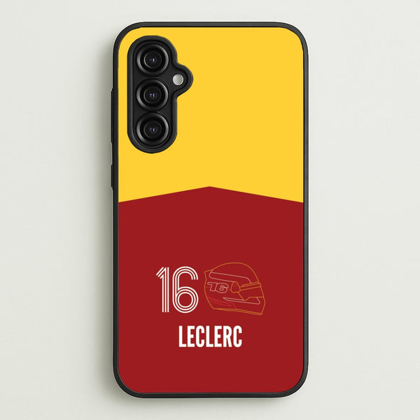 Leclerc Helmet 2026 Galaxy A14 Case