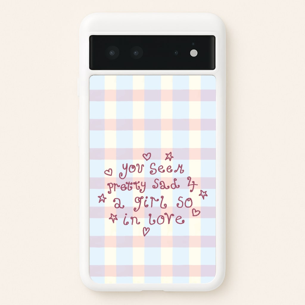 Dreamy Plaid Google Pixel 6 Case