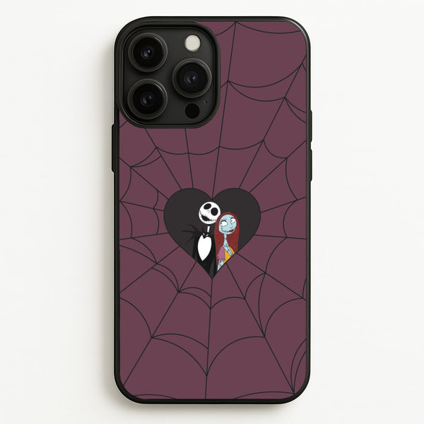 J And S Cobweb Heart iPhone 13 Pro Case