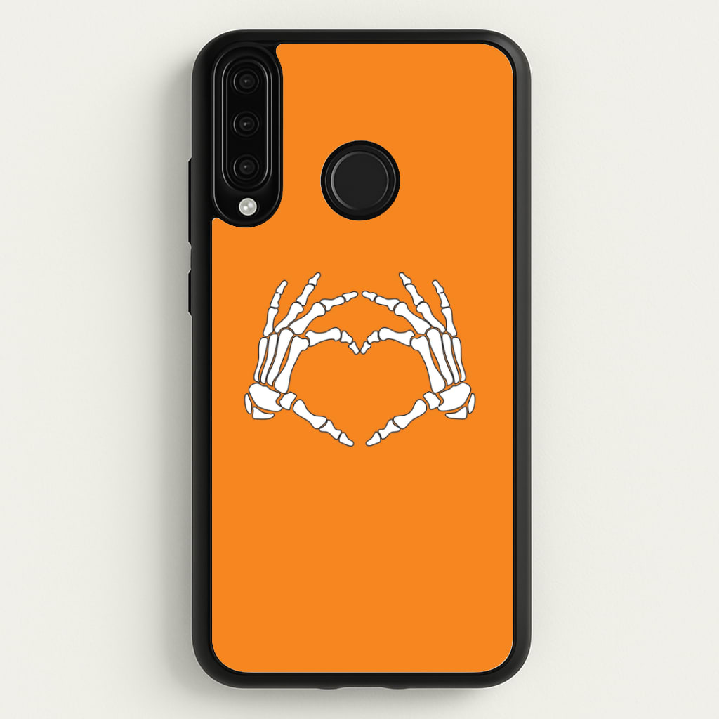 Skeleton Heart Huawei P30 Lite Case