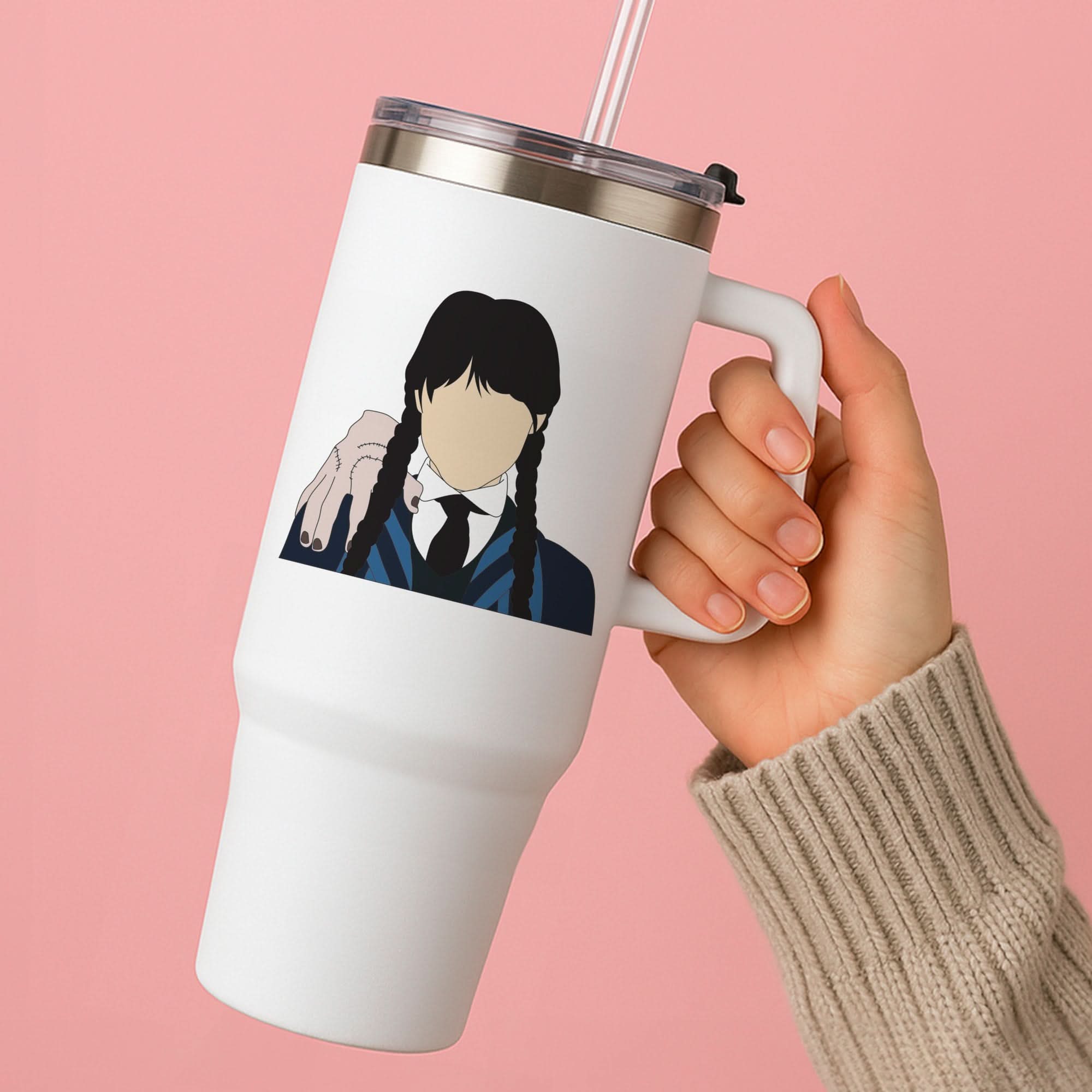 Wednesday And Thing Tumbler