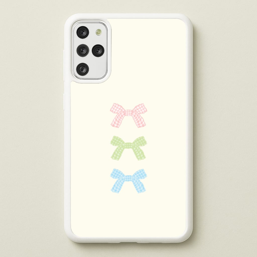 Gingham Tiered Ties Galaxy S20 Plus Case
