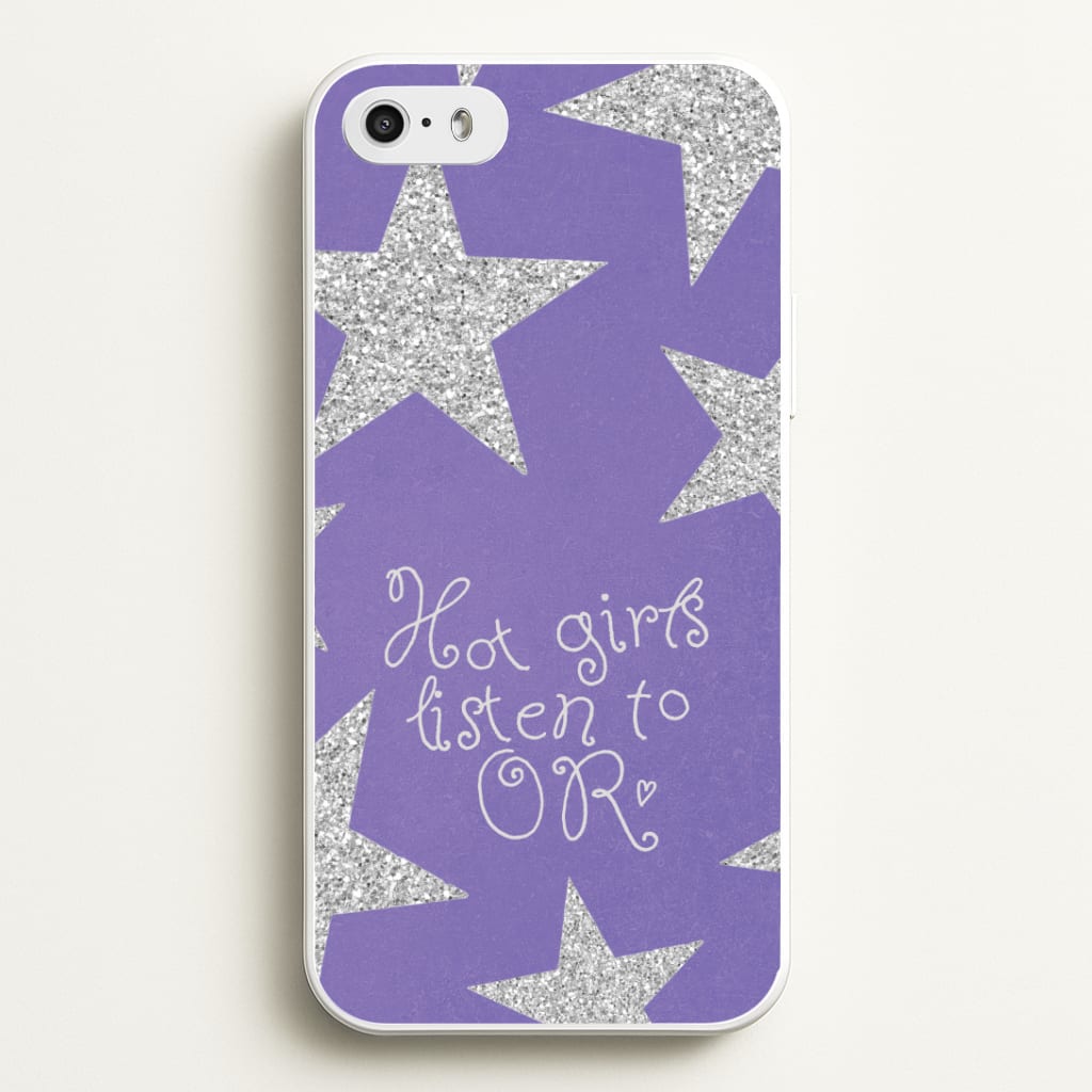 Hot Girls Listen To OR iPhone 5 / 5s / SE 2016 Case