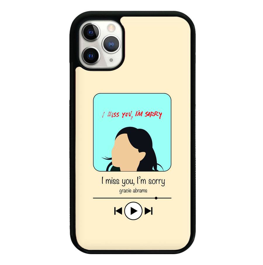 I Miss You - Gracie Abrams Phone Case