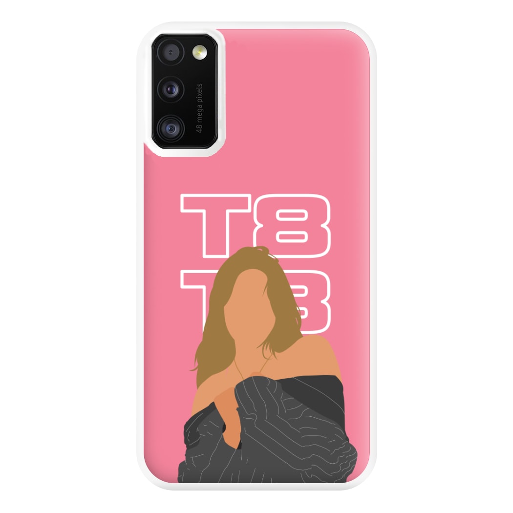 T8 Pink Galaxy A41 Case