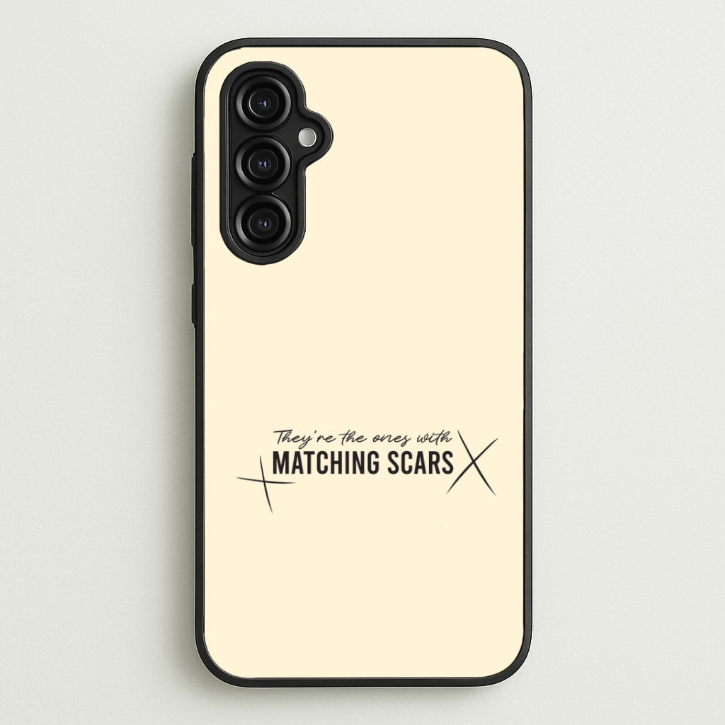 Matching Scars Galaxy A14 Case