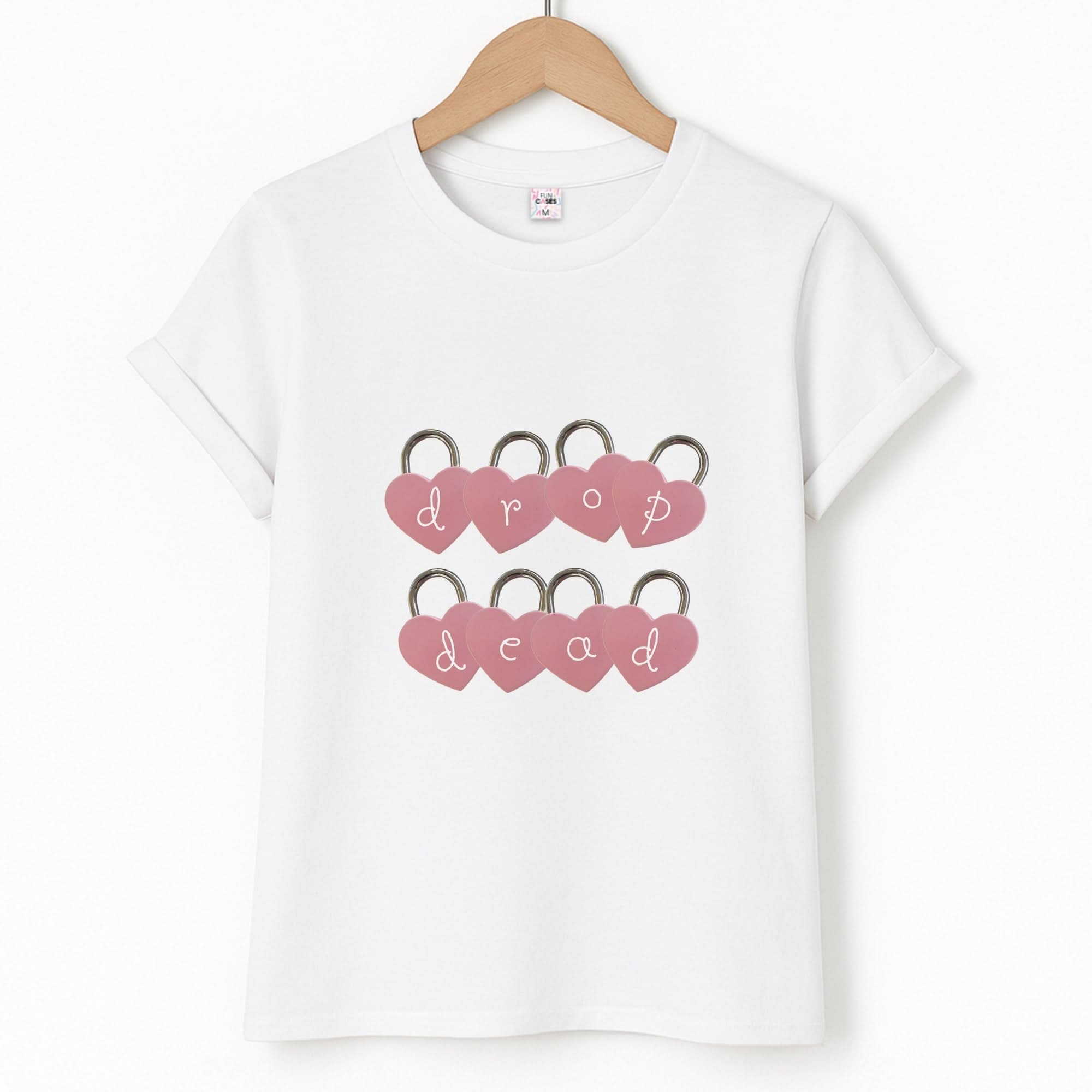 Rose Padlocks Unisex T-Shirt