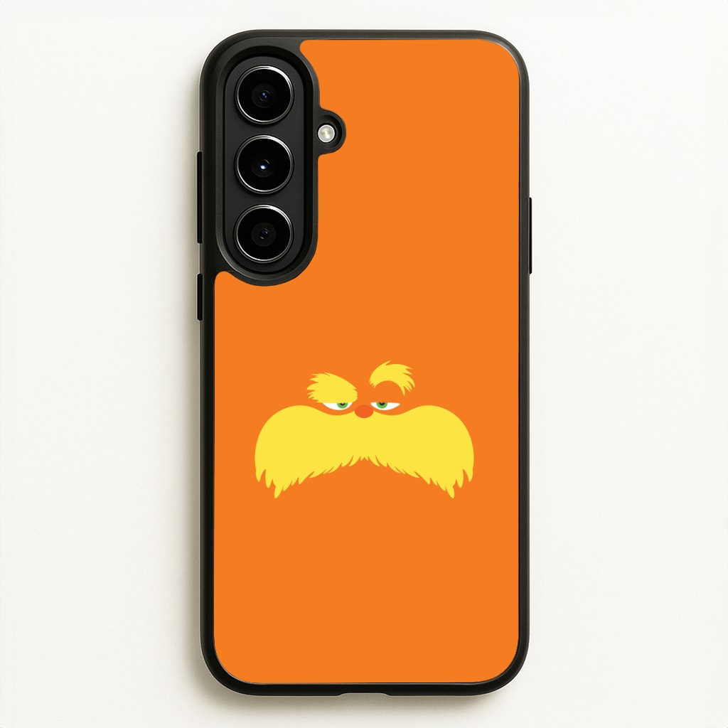 Orange Tree Creature Face Galaxy A56 Case