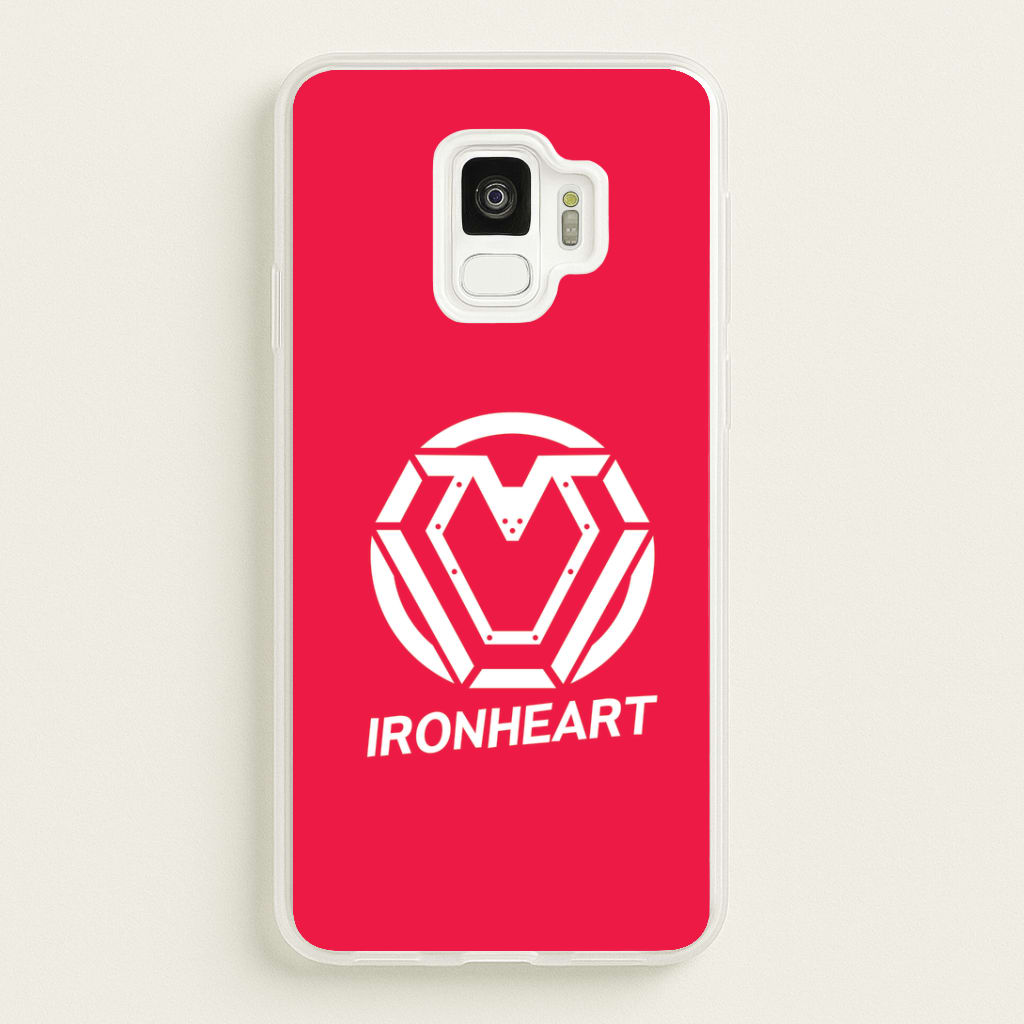 Metal Heart Symbol Galaxy S9 Case