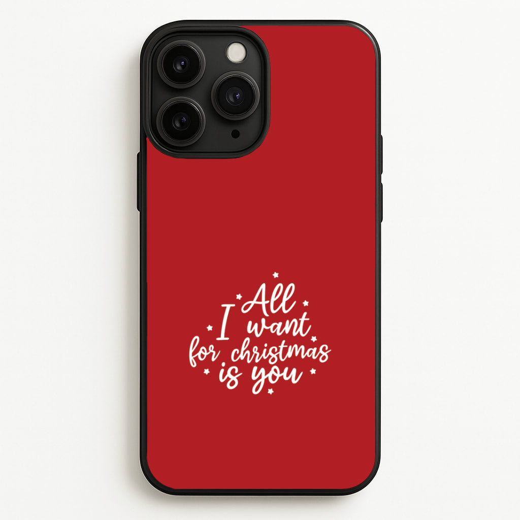 All I Want For Christmas Is You Stars iPhone 11 Pro Case