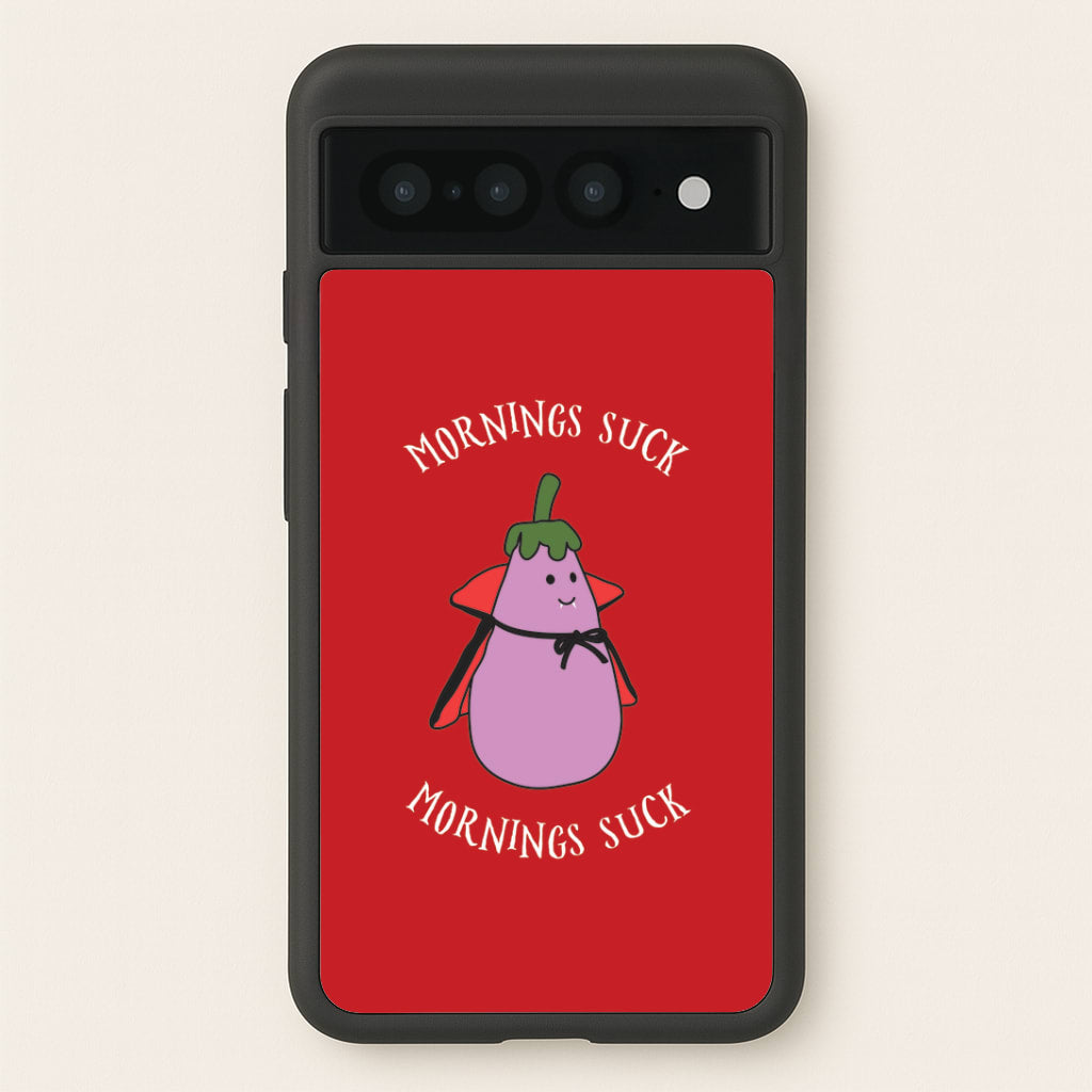 Mornings Suck Plush - Halloween Google Pixel 7 Pro Case