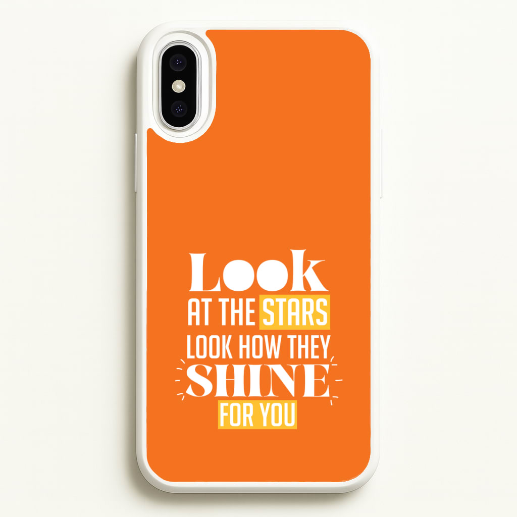 Look At The Stars iPhone XS Max Case