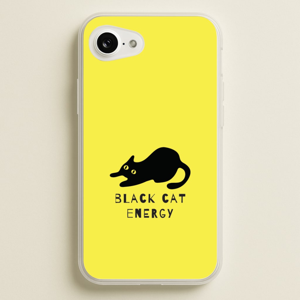 Black Cat Energy iPhone 16e Case